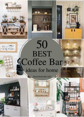 50 Best DIY Coffee Bar Ideas that will inspire you