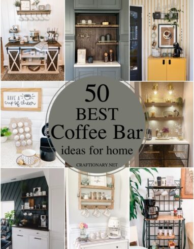 50 Best DIY Coffee Bar Ideas that will inspire you