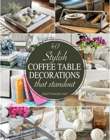 40 Stylish Coffee Table Decor Ideas that standout
