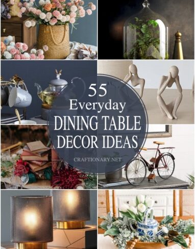 55 Everyday Dining table decor ideas