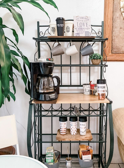 expensive-looking-diy-coffee-bar-station