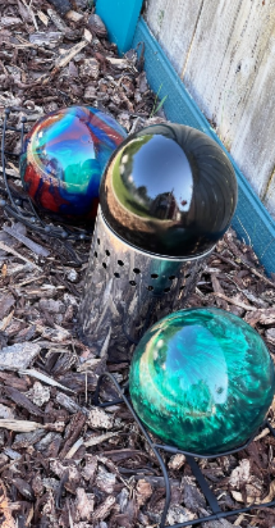 gazing balls