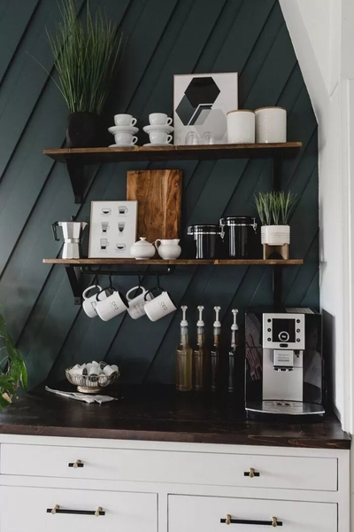 14 DIY Coffee Bar Ideas for the Home: Modern, Farmhouse and More