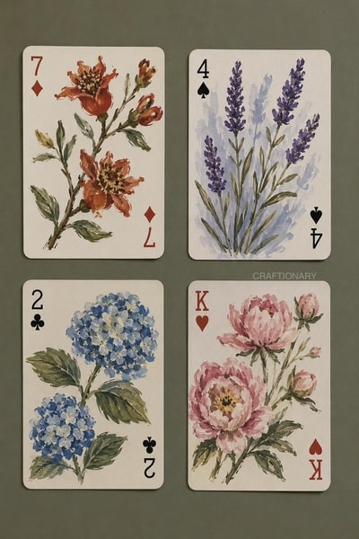 playing-cards-deck-art-hand-painted-old-poker-cards