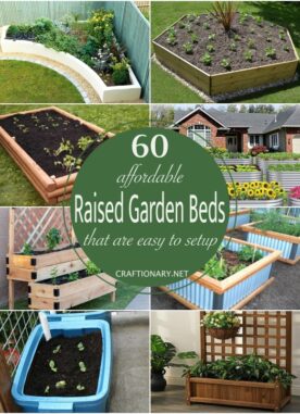 60 Affordable Raised Garden Bed Ideas that are Easy to Setup
