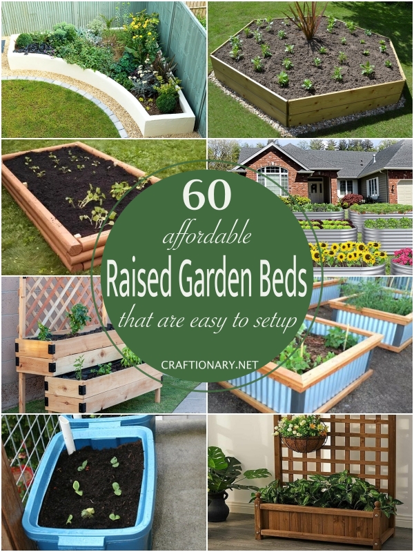 9 Easy DIY Raised Bed Gardens