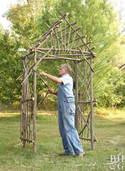 Make Your Own Willow Arbor.
