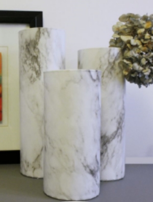 DIY-Faux Marble Vase