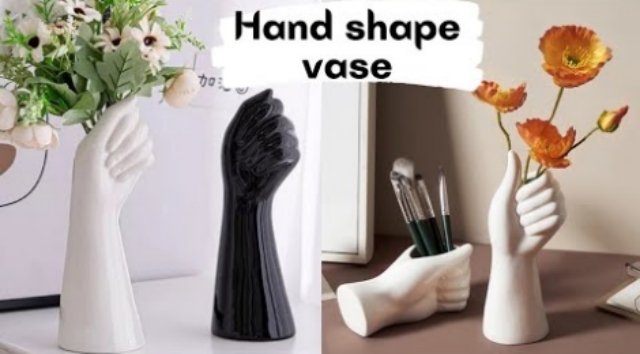 Hand Vase-Modern Home decor