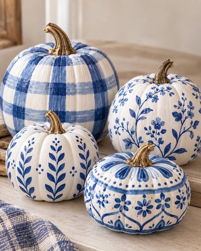 hand-painted-white-and-blue-porcelain-traditional-art-on-pumpkins