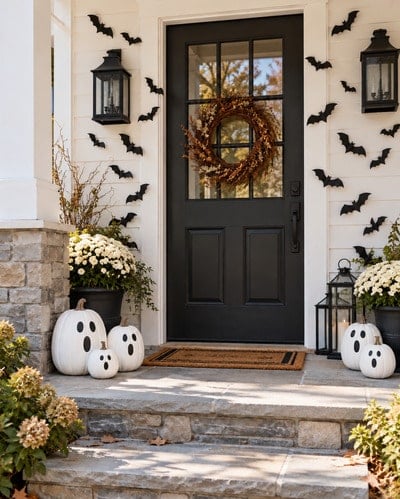 painted-ghost-pumpkins-front-porch-halloween-decor-fall