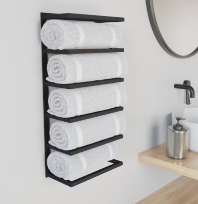 Bath Towel on Holder