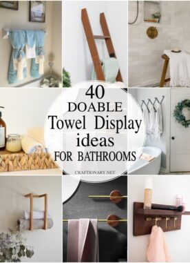 40 Best Towel Display Ideas for Bathroom