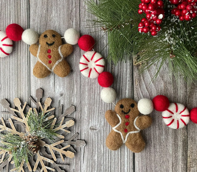 gingerbread-garland