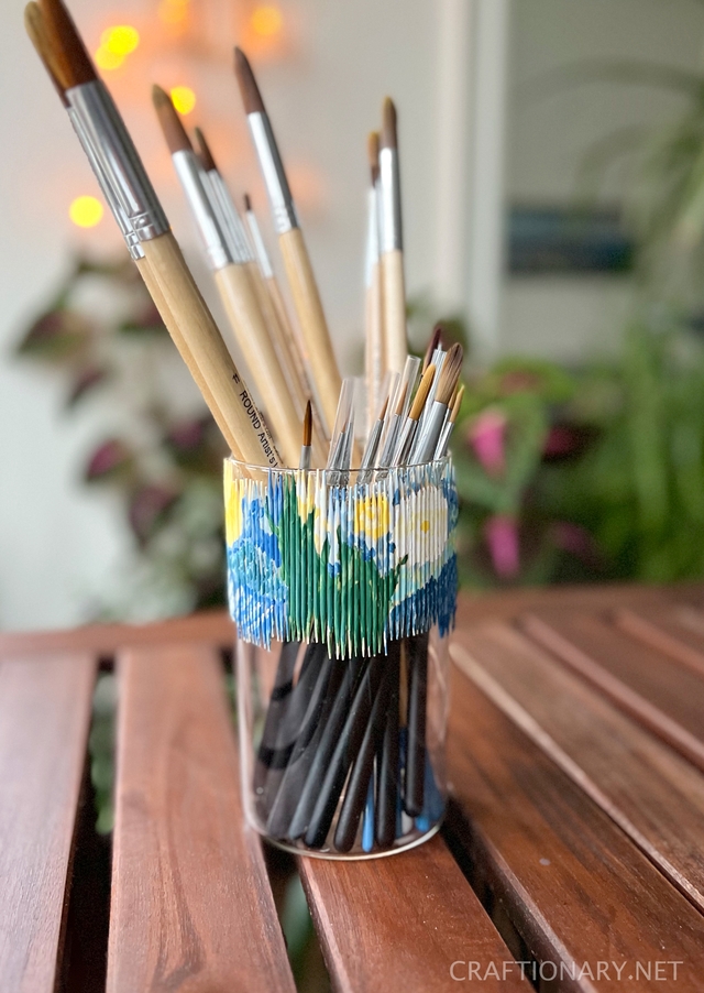 Paint Brush Holder