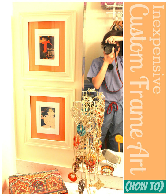 how-to-make-inexpensive-custom-frames-Using-Photo-Frames-Magazine-Images-Cardstock-Inserts