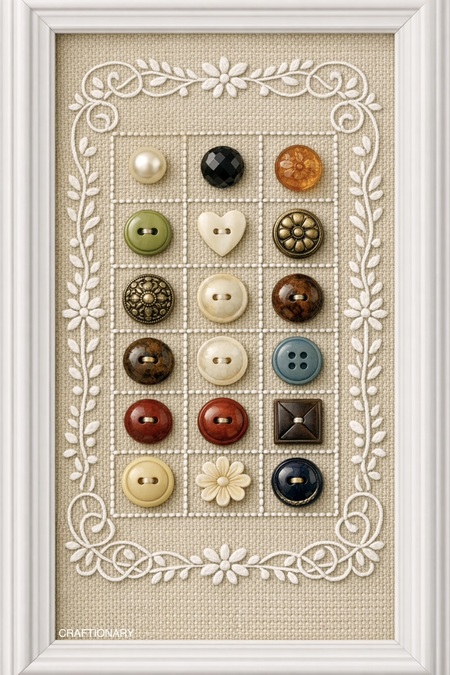 button-art-with-embroidery