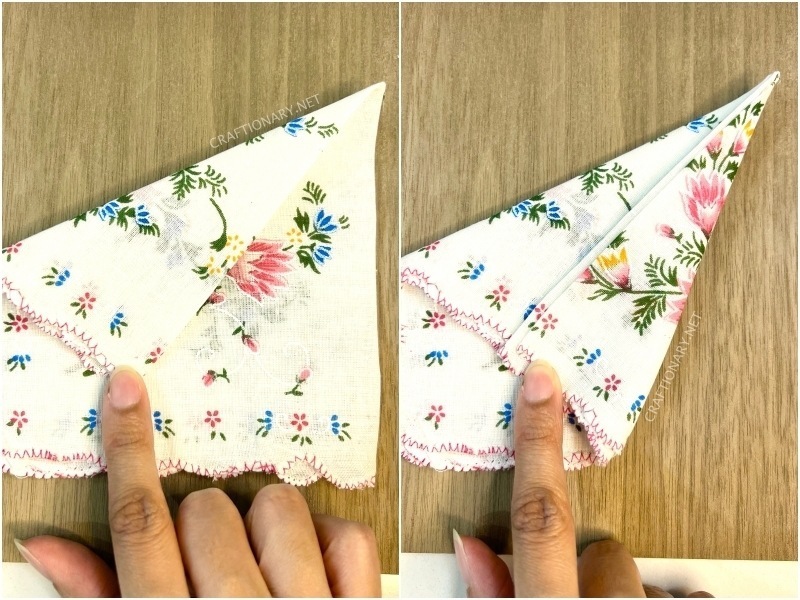 How to Make a Handkerchief - Easiest Method