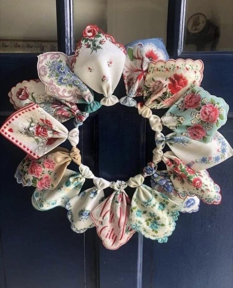 how-to-make-a-handkerchief-wreath