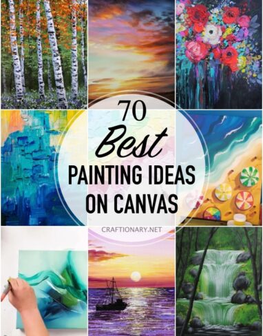 70 Best DIY Painting Ideas on Canvas for Beginners
