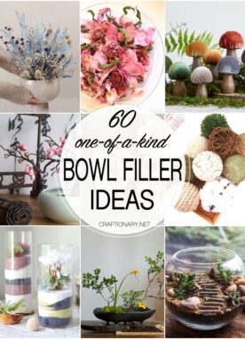 60 Creative bowl filler ideas for home decor