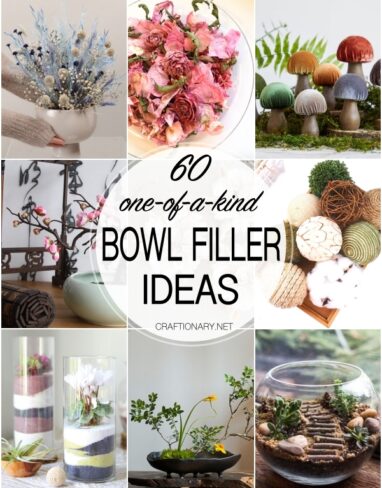 60 Creative bowl filler ideas for home decor