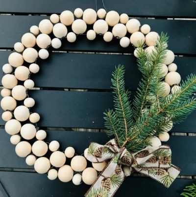 solid-round-wood-bead-wreath