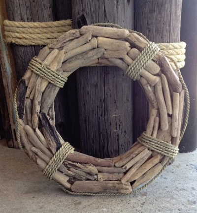 Coastal Driftwood Wreath