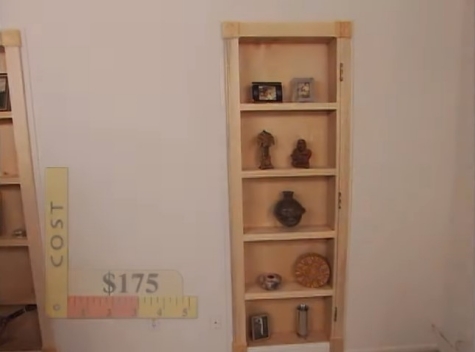 How to Turn a Door into Bookcase