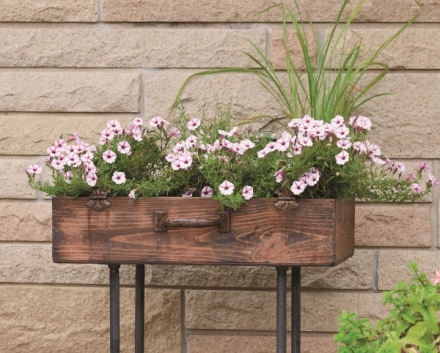 Vintage Suitcase Planter