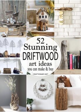 50 Creative Driftwood art and decor ideas
