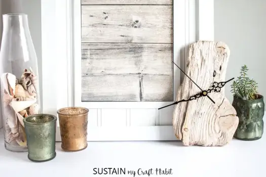 how-to-make-a-clock-with-driftwood