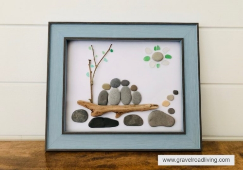 pebble-art-family