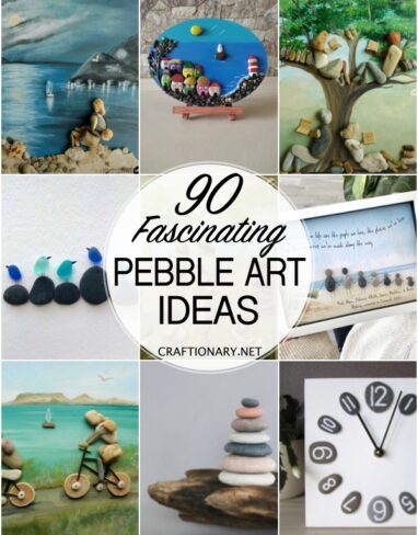 90 Pebble Art Ideas – Stone and Rock Crafts for Home and Gifts