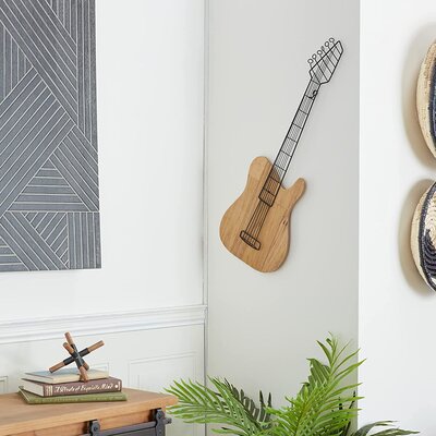 traditional-wood-guitar-craft-decor-home-ideas