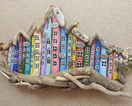 Artistic shop wood crafts