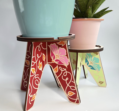 wooden-plant-stand