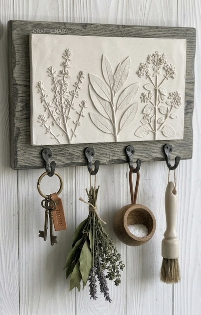 bas-relief-botanical-herb-art-wall-hanging-diy