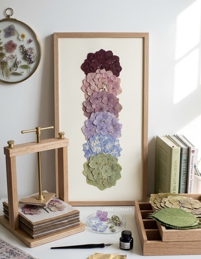 how-to-dry-hydrangeas-using-press-for-creative-projects
