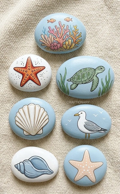 ocean-inspired-painted-rocks