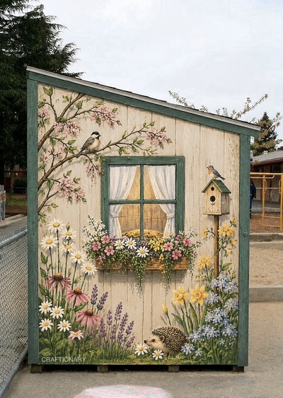 painted-shed-landscape-art-handpaint-diy