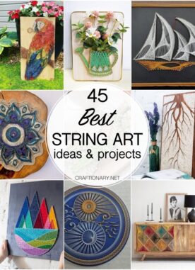 45 Best Nail String Art Ideas and Projects