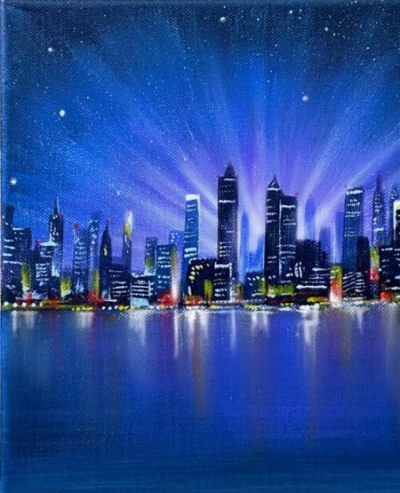 Cityscape Painting