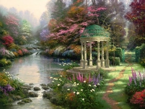 Landscape Like Thomas Kinkade