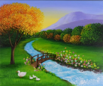 Landscape painting