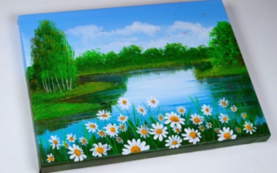 40 Easy Landscape Painting Ideas, Easy Acrylic Painting Ideas for Begi –  Paintingforhome