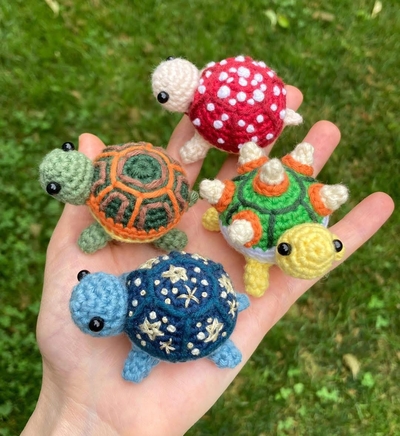 amigurumi-crochet-turtles