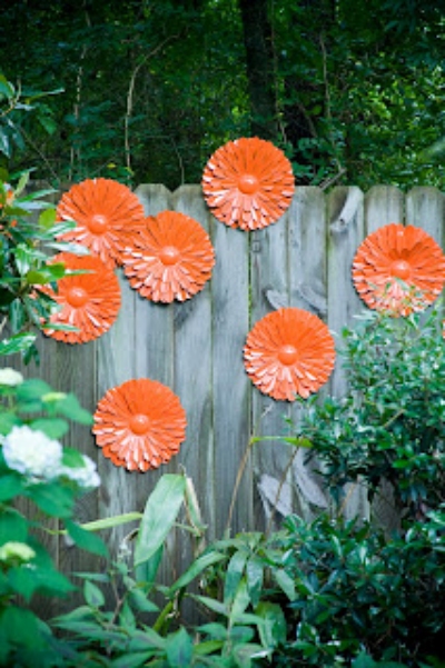 dressing up a dreary fence