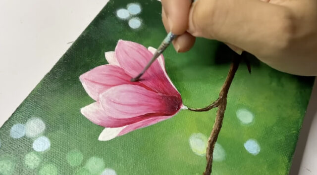 50 Easy Acrylic Paintings of Flowers for Beginners Craftionary