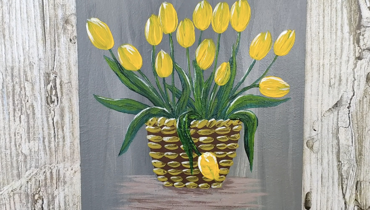 painting-of-flowers-in-basket